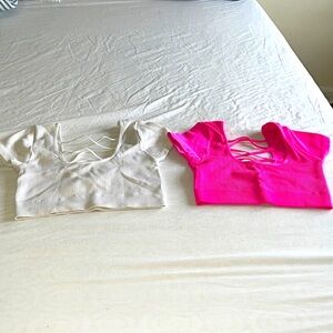 ⛔️⛔️⛔️SOLD!!!! 2 aerie crop top for 15$